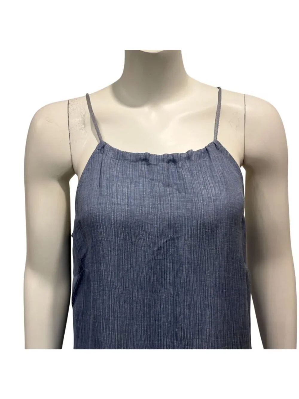 Tommy Bahama Silk Blend Tank Top Womens M Spaghetti Straps Coastal Beachy